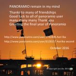 Greeting the final year of Panoramio