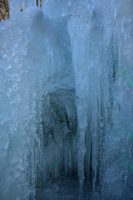 氷柱の洞窟
