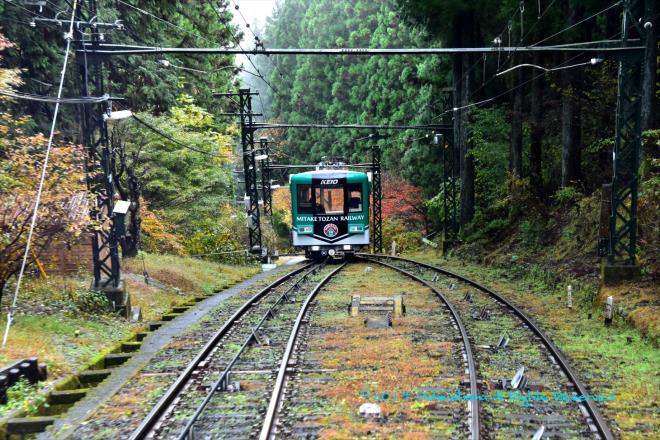ケーブルカーで御岳山へ、すっかり雨が止み