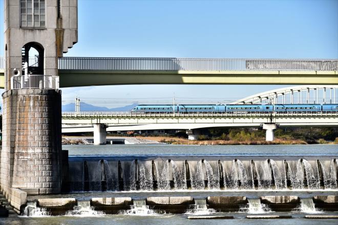 多摩川＆野川散歩(登戸駅のすぐ下流)