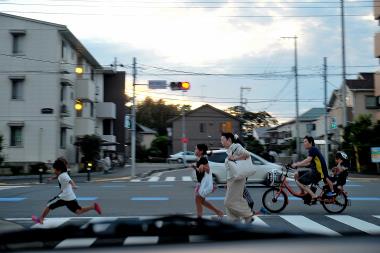 さあ~急がなくっちゃお祭りが始まる。