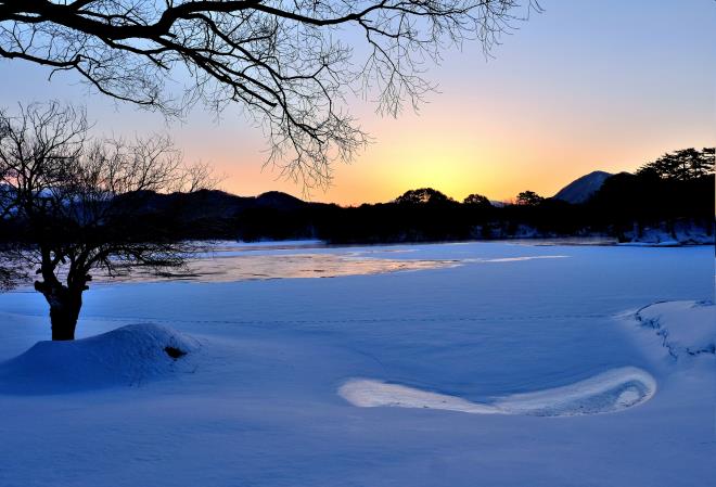 小野川湖畔