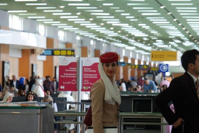 モハメッド空港にて