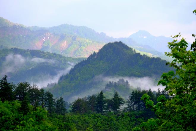 松阪峠にて