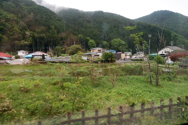 車窓を楽しみながら帰宅いたしました