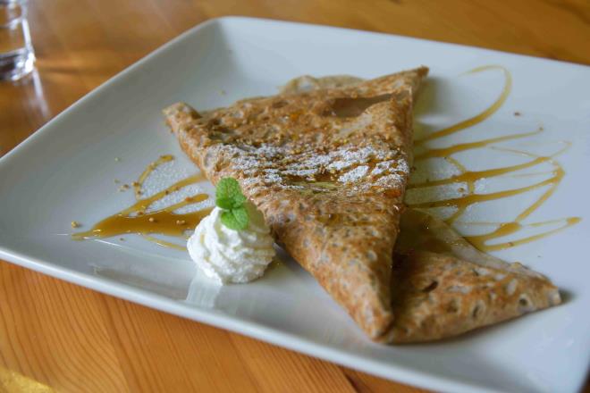 そばハチミツのガレット