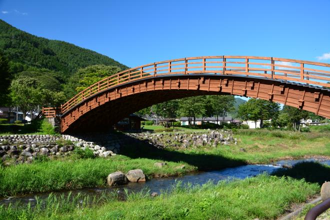 木曾の大橋