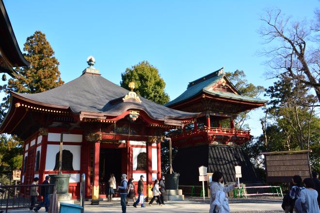 一切経堂と鐘楼