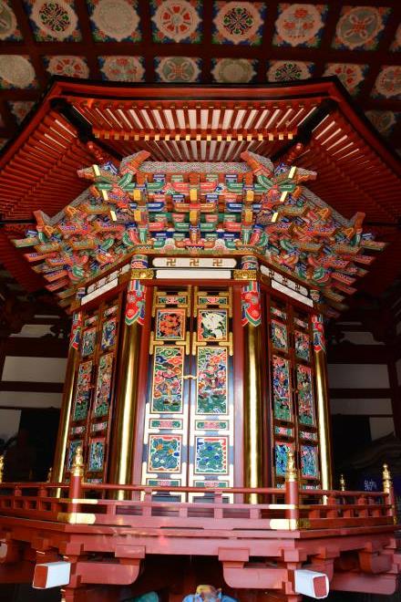 一切経堂の輪蔵