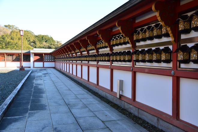 聖徳太子堂の壁