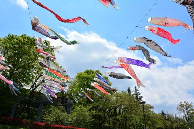 横瀬の鯉のぼり祭り