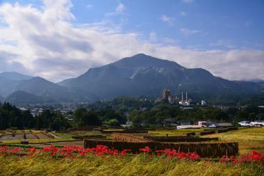 武甲山と棚田