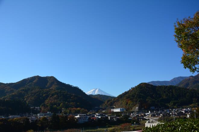 おまけ　初狩SAからの富士