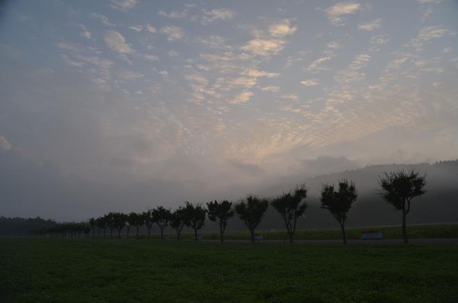 夜明け（山中湖村）