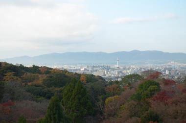 清水からの京都市内